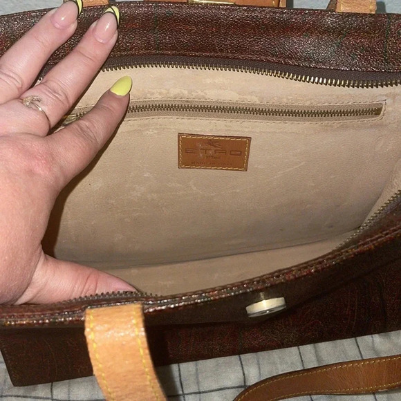 Vintage Etro Small Tote🥰 - Picture 9 of 11